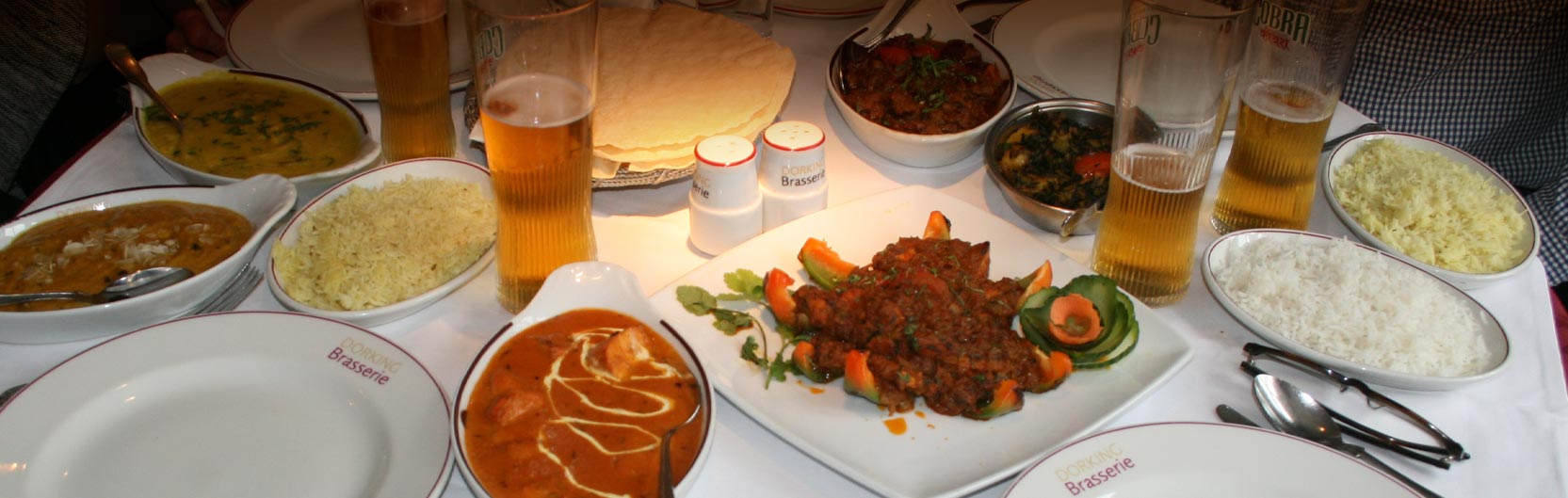 The Dorking Brasserie Indian Restaurant and Take Away Curry, Dorking